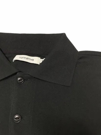 nonnative | OFFICER S/S POLO SHIRT COTTON PIQUE OVERDYED