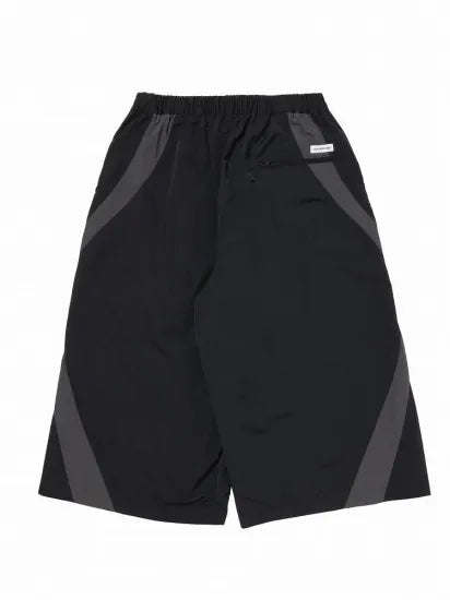 COOTIE | Nylon Paneling Shin Cut Wide Track Pants