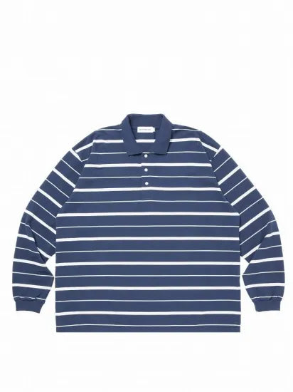COOTIE | Moss Stitch Border L/S Polo