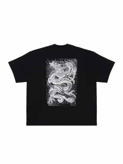 ANTIDOTE BUYERS CLUB | ASIC Oversized S/S Tee (Oriental Dragon)