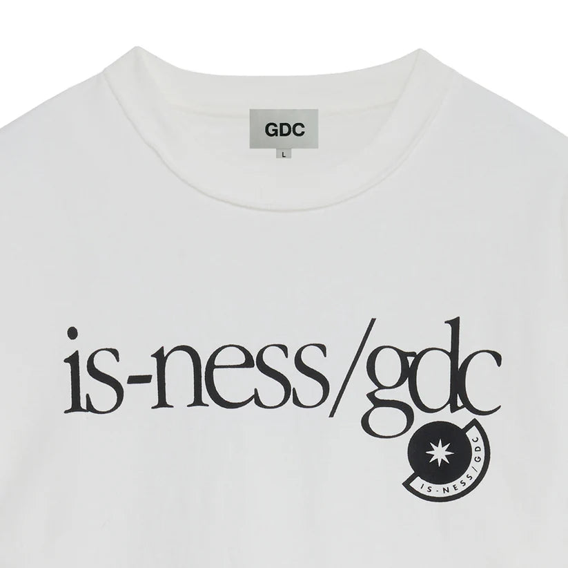 GDC【is -ness×GDC】Logo Tee