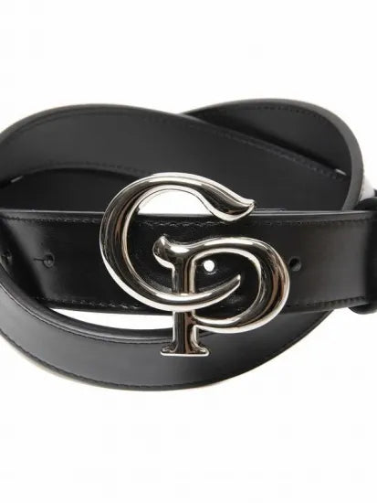 COOTIE | Symbol Buckle Leather Belt