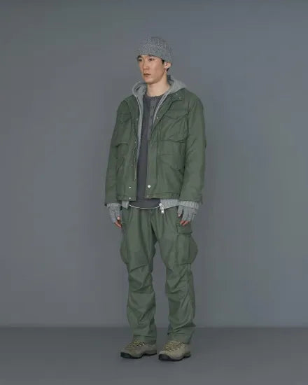 nonnative | TROOPER JACKET COTTON BACKSATIN PIGMENT DYE WITH WINDSTOPPER