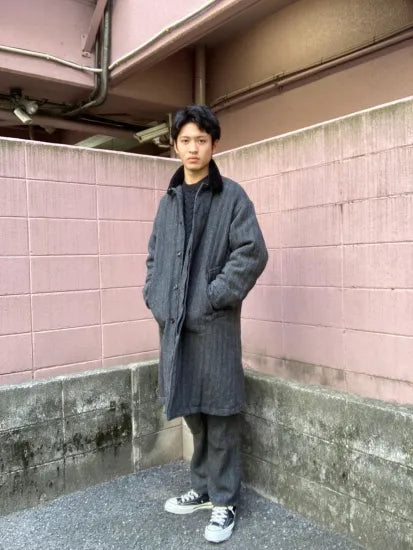 nonnative | WANDERER EASY PANTS WOOL HERRINGBONE
