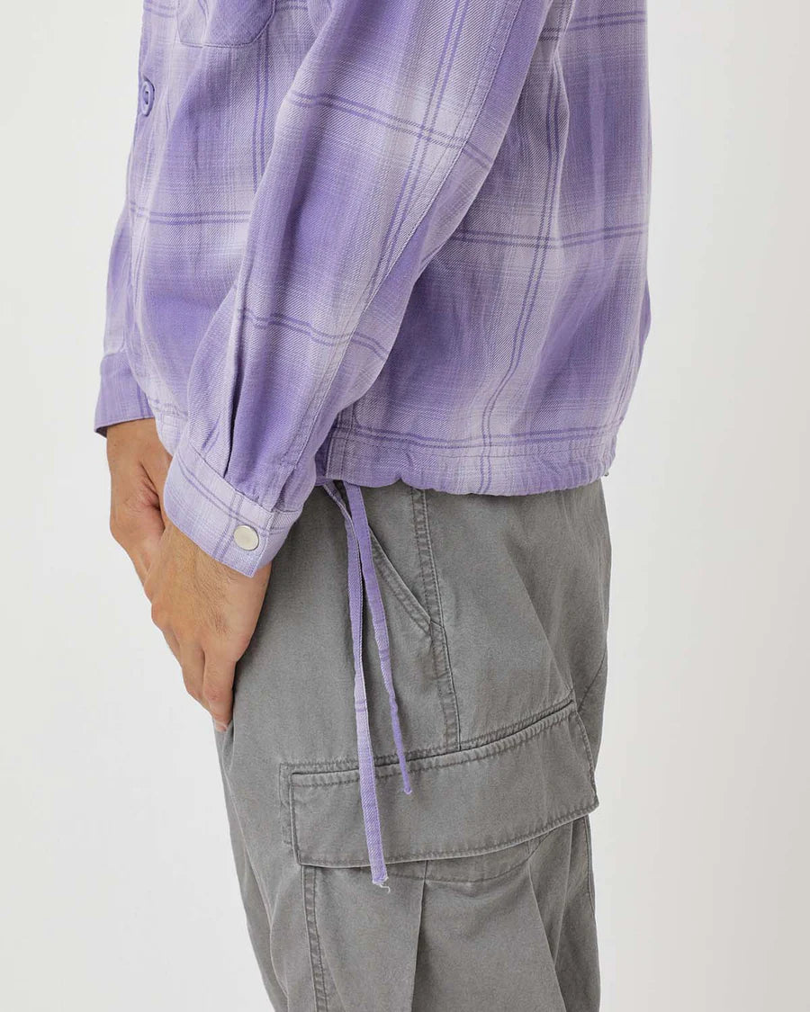 nonnative | TROOPER SHIRT JACKET COTTON TWILL OMBRE CHECK by Rafu
