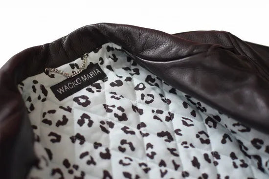 WACKO MARIA | DOUBLE RIDERS LEATHER JACKET (Exclusive for TINY OSAKA)